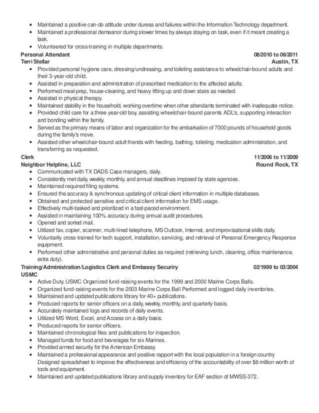 attitude in resume resume example 2018